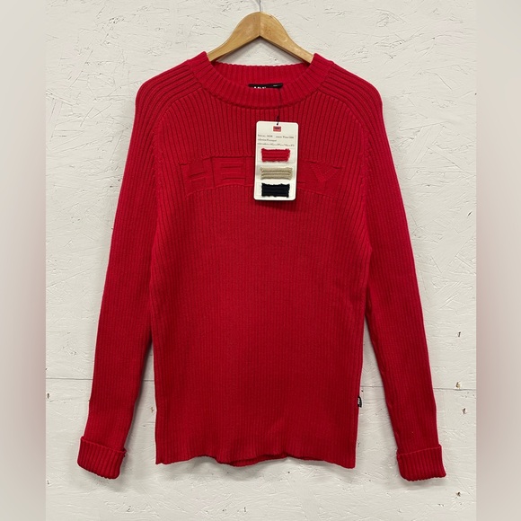 Helly Hansen Other - Helly Hansen Ribbed Knitted Crewneck Sweater, Size L, 2006, NWT
